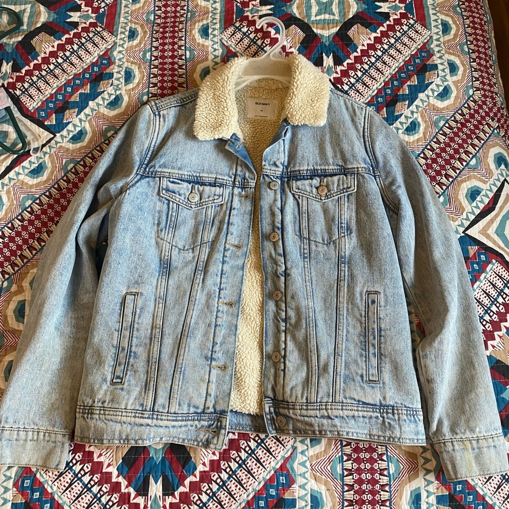 Sherpa Jean Jacket